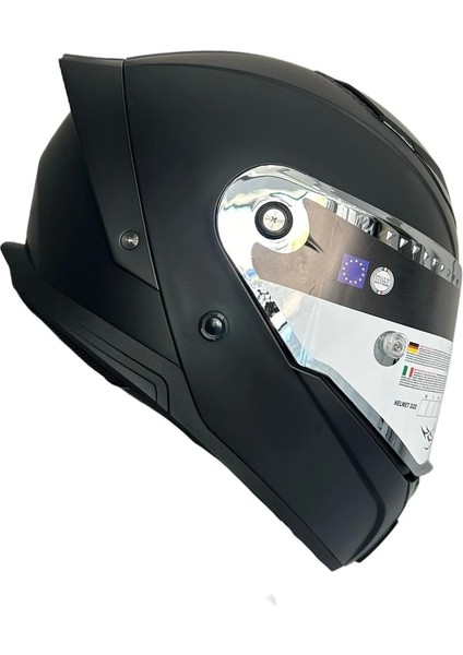 Sw 850 Mat Siyah Kask