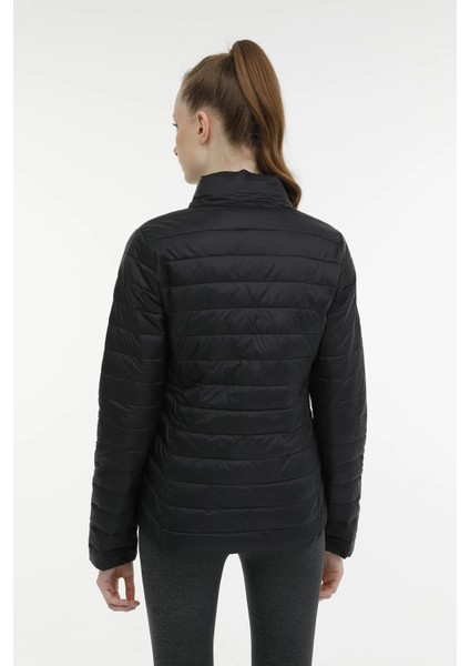 Kapitoneli Slim Fit Dik Yaka Şişme Mont Bayan Mont 1SN28 4pr indirimleri