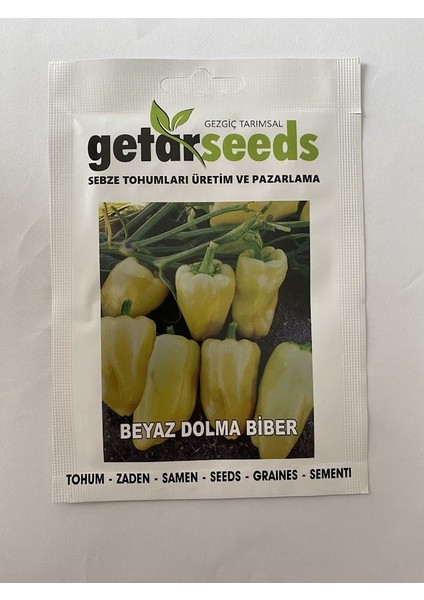Dolmalık Biber Beyaz ( Çoklu Tohum ) - 3 Gram fırsatları
