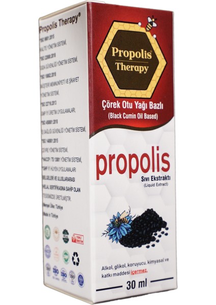 Çörek Otu Yağı Bazlı Propolis Ekstraktı 30ml