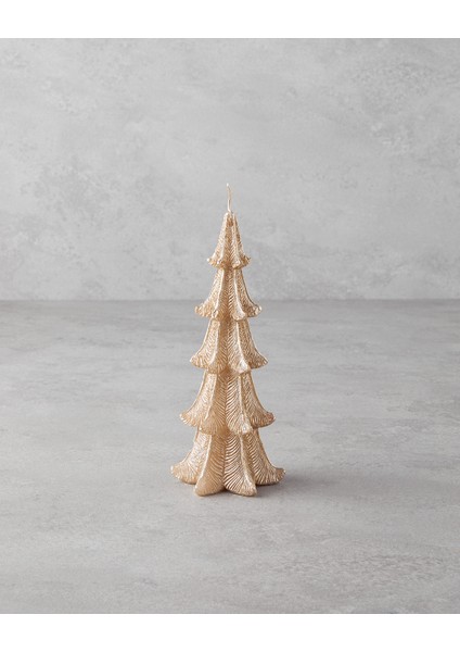 Christmas Tree Mum 9X9X22,5 cm Gold