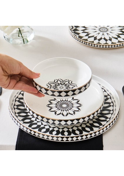 Samsara 24 Parça 6 Kişilik Yemek Takımı