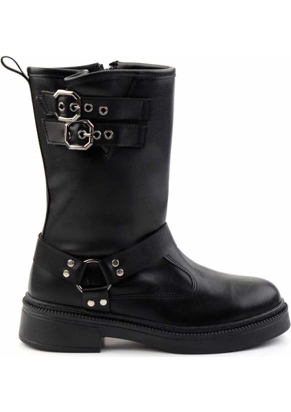 Siyah Kadın Bot & Bootie K02643084009