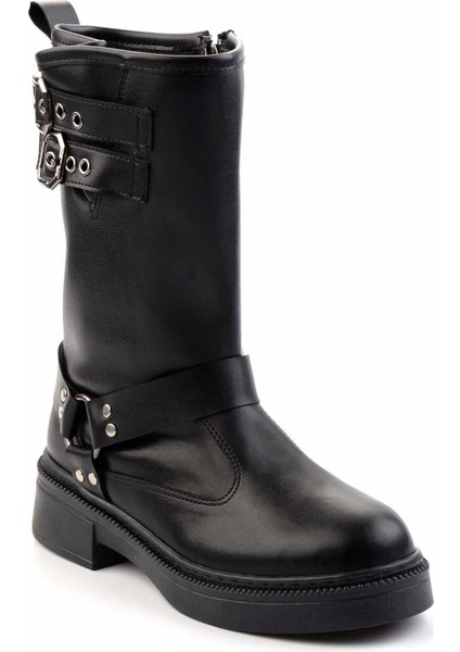 Siyah Kadın Bot & Bootie K02643084009