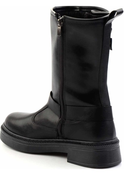 Siyah Kadın Bot & Bootie K02643084009