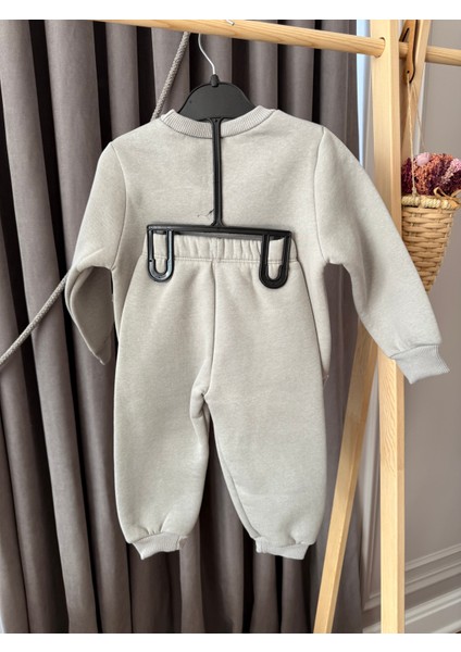 Teddy Ayıcık Baskılı 3 Iplik Şardonlu Sweat Lastikli Bel Eşofman Erkek Çocuk Takım fiyatları