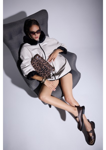 Miya Hakiki Deri Kadın Loafer