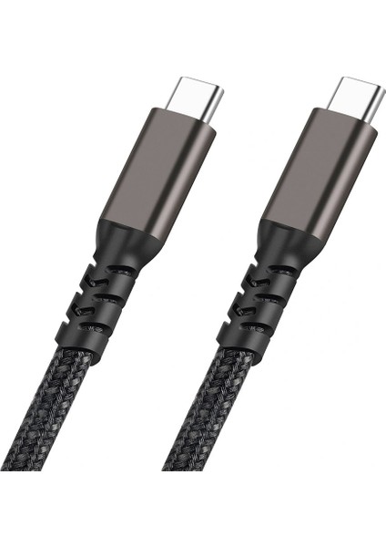 2.jenerasyon Type-C To Type-C Usb3.2 Pd Data Şarj Kablosu 100W 20GBPS 4K@60Hz 0.5 Metre