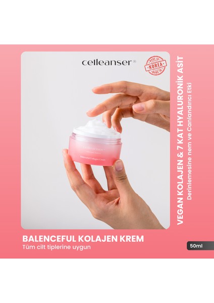 Yoğun Nemlendirici, Besleyici, Onarıcı, Kolajen Bakım Kremi