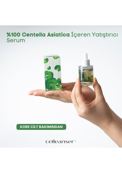 Centella Asiatica Içeren Onarıcı, Nemlendirici, Besleyici, Yatıştırıcı Yüz Serumu