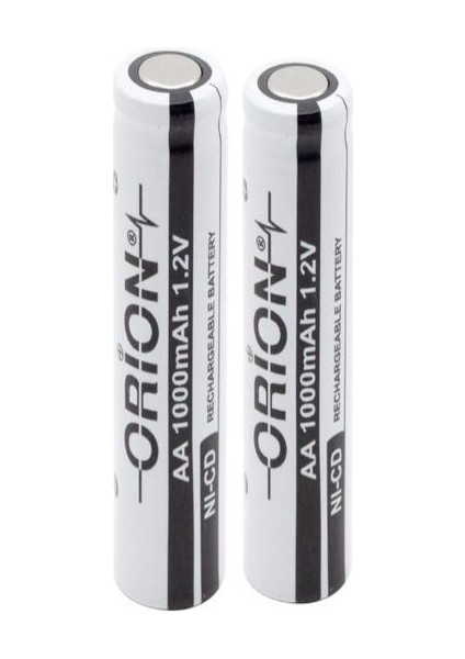 1.2V Ni-Cd Aa 1000 Mah Şarj Edilebilir ( Başsız ) Kalem Pil 2 Li-Erpilsan Elektronik