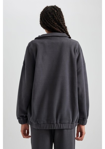 Kadın Sweat Shirt Y2649AZ Antracıte modelleri