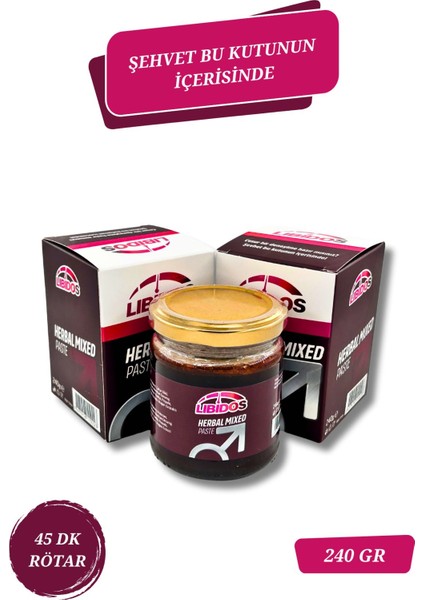 Libidos Gecktric Serteştrcibitkisel Karışım Macun 240GR