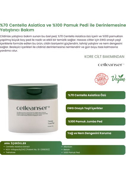 Theraph Toner Pad Yatıştırıcı Peeling Ped