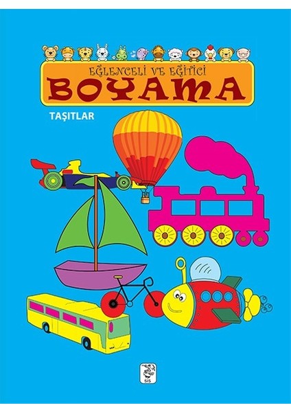 Eğlenceli Eğitici Boyama Seti 9 Kitap