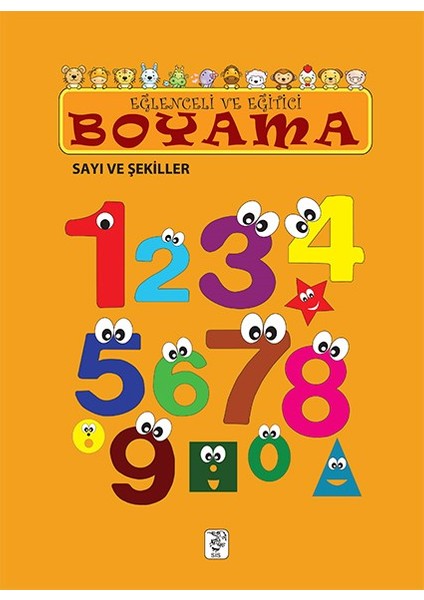 Eğlenceli Eğitici Boyama Seti 9 Kitap