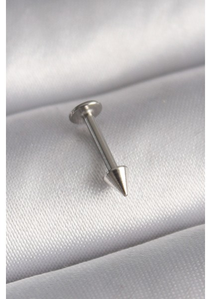 316L Çelik Gümüş Renk Çivi Model Piercing - TJ-PR1373