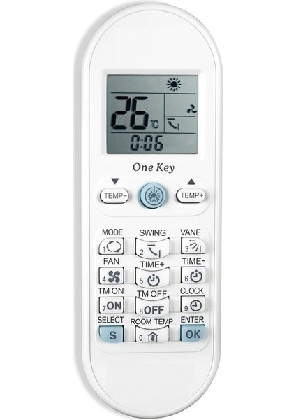 Akıllı Ayarlanabilen Klima Kumandası TK-6000