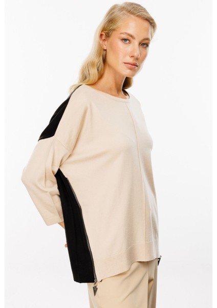 On Fashıon Bayan Kazak 45380 Bej