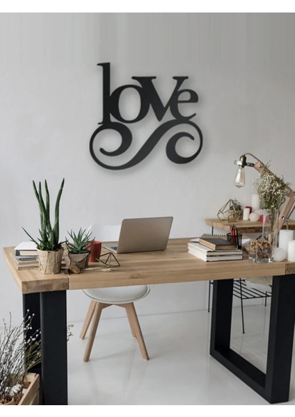 Love Metal Duvar Dekoru / Metal Sanatı fiyatları