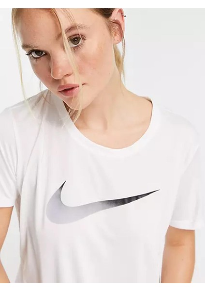Dri Fit Tee Training Running Tee Sırt Hava Panelli Koşu Spor Antrenman Tişörtü Beyaz modelleri