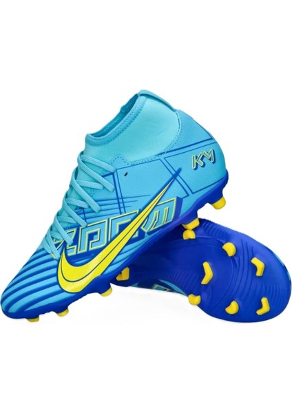 Jr Superfly 9 Club Km Fg/mg Mavi Çocuk Krampon