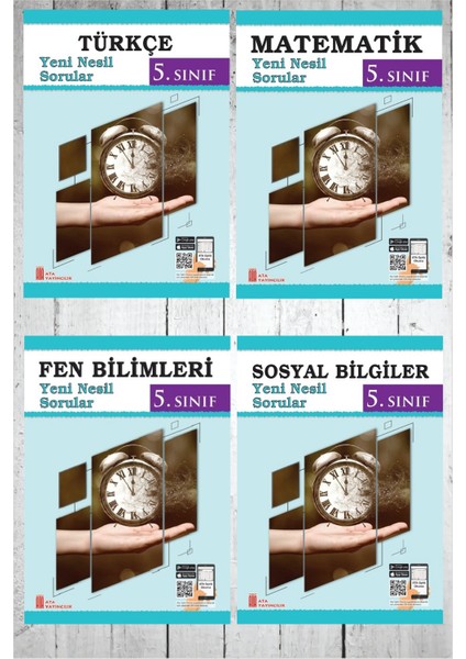 Ata 5.sınıf Türkçe-Matematik-Fen Bilimleri-Sosyal Bilgiler Yeni Nesil Sorular