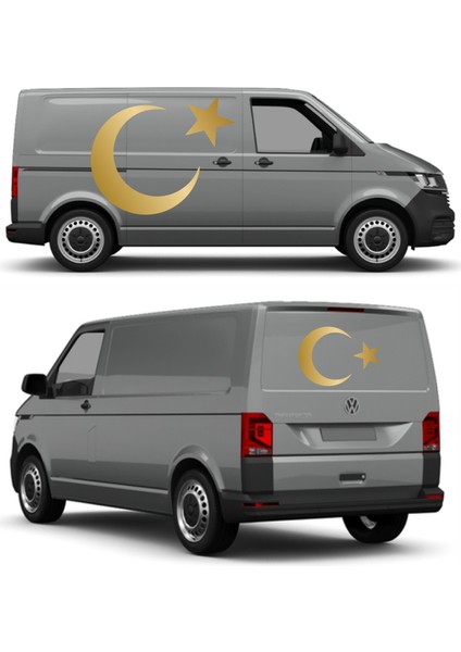 Türk Bayrağı Ay Yıldız Sticker Araba Oto Motosiklet Karavan Sticker 00323