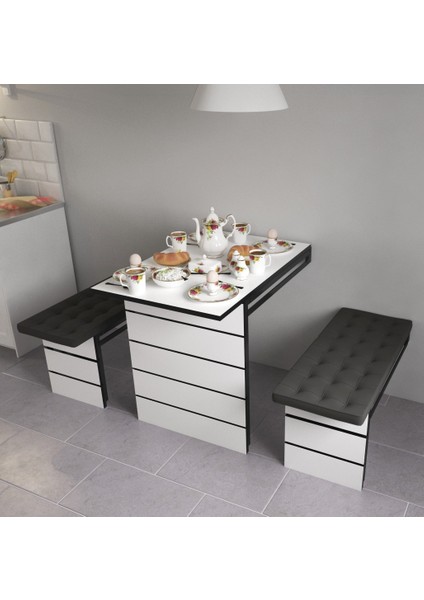 Nova 2 Tabureli Yemek Masası