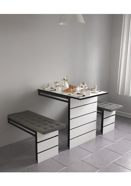 Nova 2 Tabureli Yemek Masası fiyatları