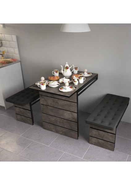 Nova 2 Tabureli Yemek Masası