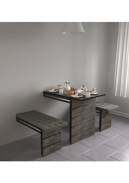 Nova 2 Tabureli Yemek Masası fiyatları