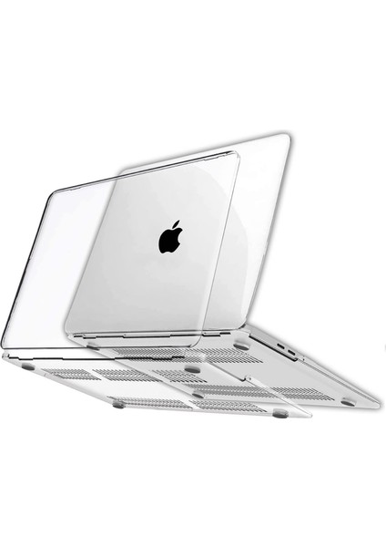 Klassegear Macbook Pro 13" 2020-2022 M1-M2 Çip A1706-A1708--A2159-A2251-A2289-A2338 Uyumlu Kapak Koruma Kılıfı