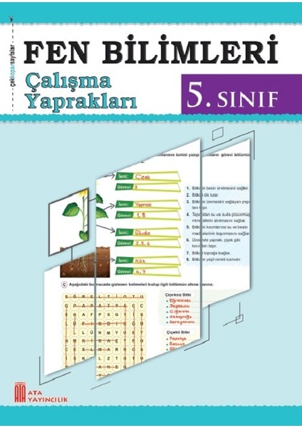 Ata 5.sınıf Fen Bilimleri Çalışma Yaprakları