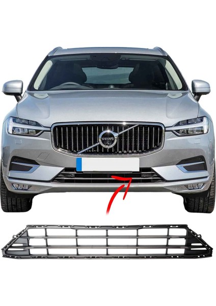 Volvo XC60 Ön Tampon Alt Izgara Park Sensörsüz 2018