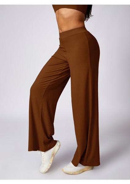 Kadın Fitilli Geniş Paça Tayt Pantolon fiyatları