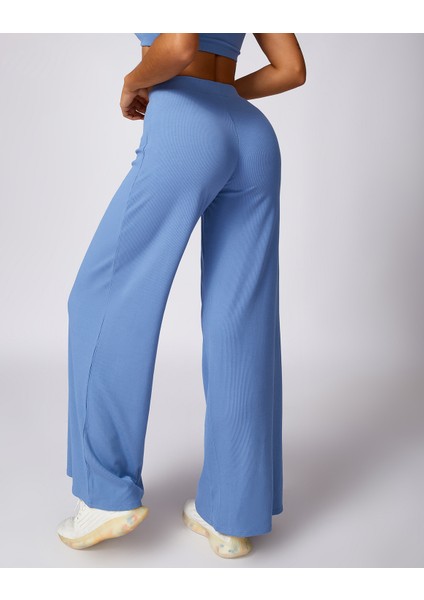 Kadın Fitilli Geniş Paça Tayt Pantolon fiyatları