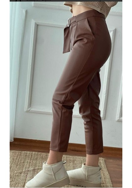 Bayan Deri Pantalon