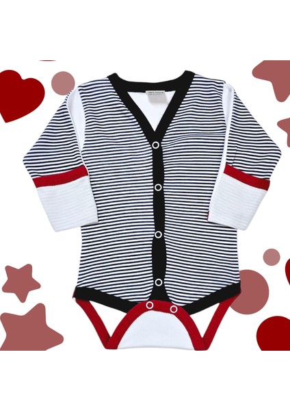 Önden Çıtçıtlı Kız Bebek Çıtçıtlı Body Zıbın