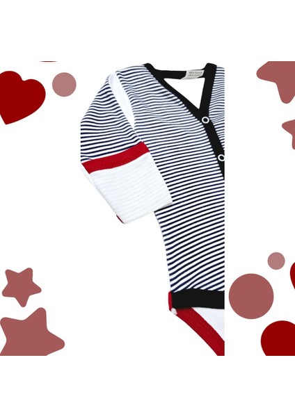 Önden Çıtçıtlı Kız Bebek Çıtçıtlı Body Zıbın
