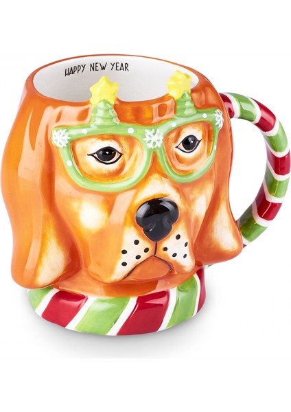 New Year Yılbaşı Animal Dog Mug 490 ml fiyatları