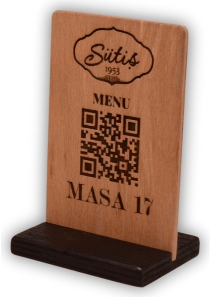 Qr Menülü Masa Numarası Firma Logolu Restoran Cafe Içi fırsatları