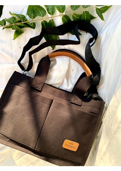 Kadın Fermuarlı Uzun Askılı The Tote Bag