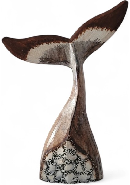 Balık Kuyruğu Sedefli Tahta Biblo Büyük fiyatları