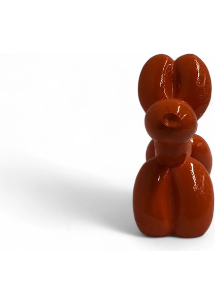 Balon Köpek Biblo Büyük Turuncu