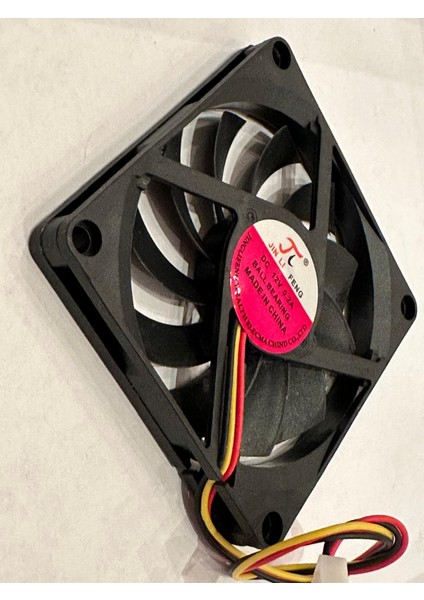 8 cm Ince Fan 8 cm 3 Pinli Fan 12 Volt 8 cm 3 Pin Fan 8X8X1 cm