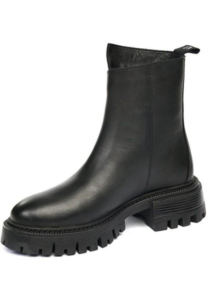 24675 Irene Kadın Deri Fermuarlı Bot modelleri