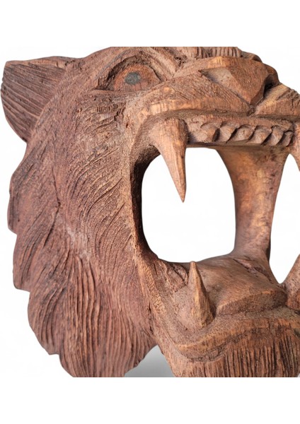 Kükreyen Aslan Ahşap Maske fiyatları