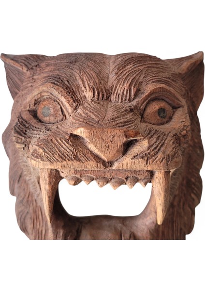 Kükreyen Aslan Ahşap Maske fırsatları
