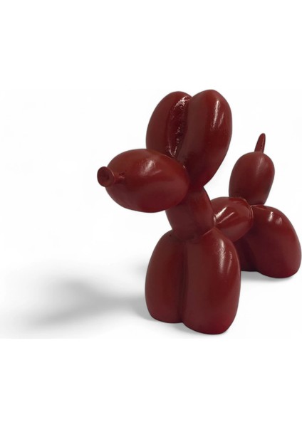 Balon Köpek Biblo Büyük Kırmızı